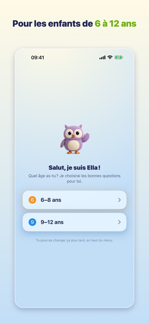 Ella demande l’âge